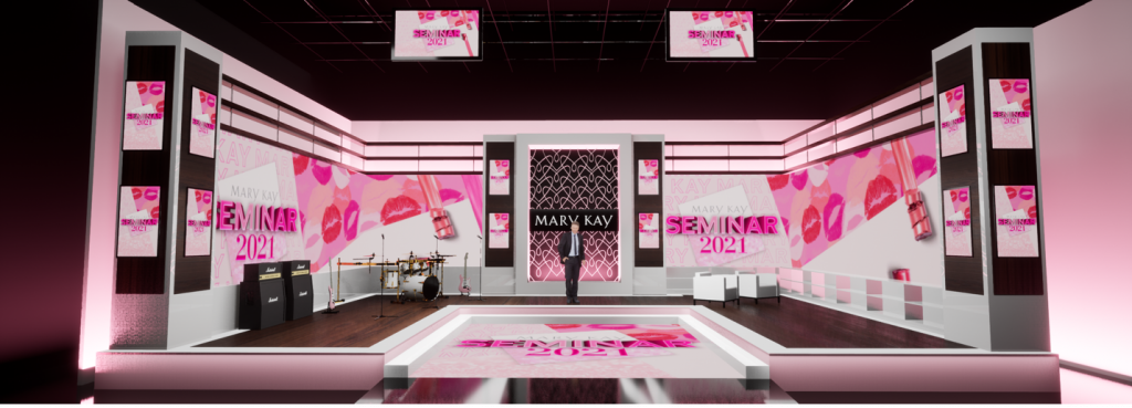 Mary Kay Seminar event production virtual events