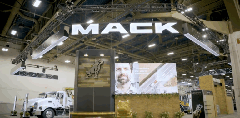 Mack Trucks World of Concrete Exhibit Mack Trucks World of Concrete Exhibit