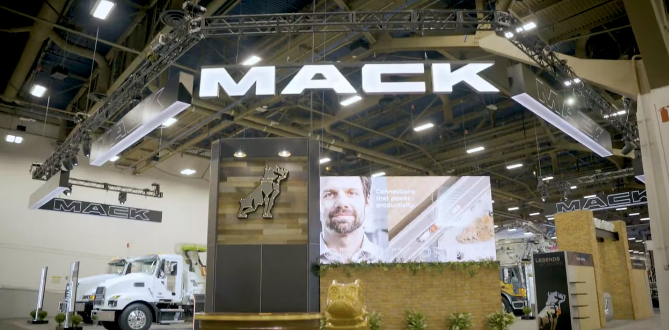 Mack Trucks World of Concrete Exhibit Mack Trucks World of Concrete Exhibit
