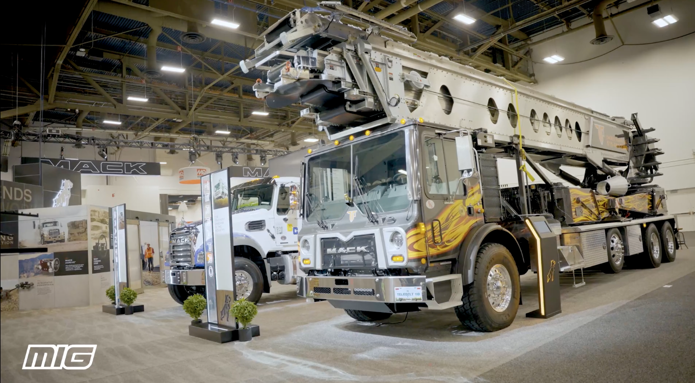 Mack Trucks World of Concrete Exhibit